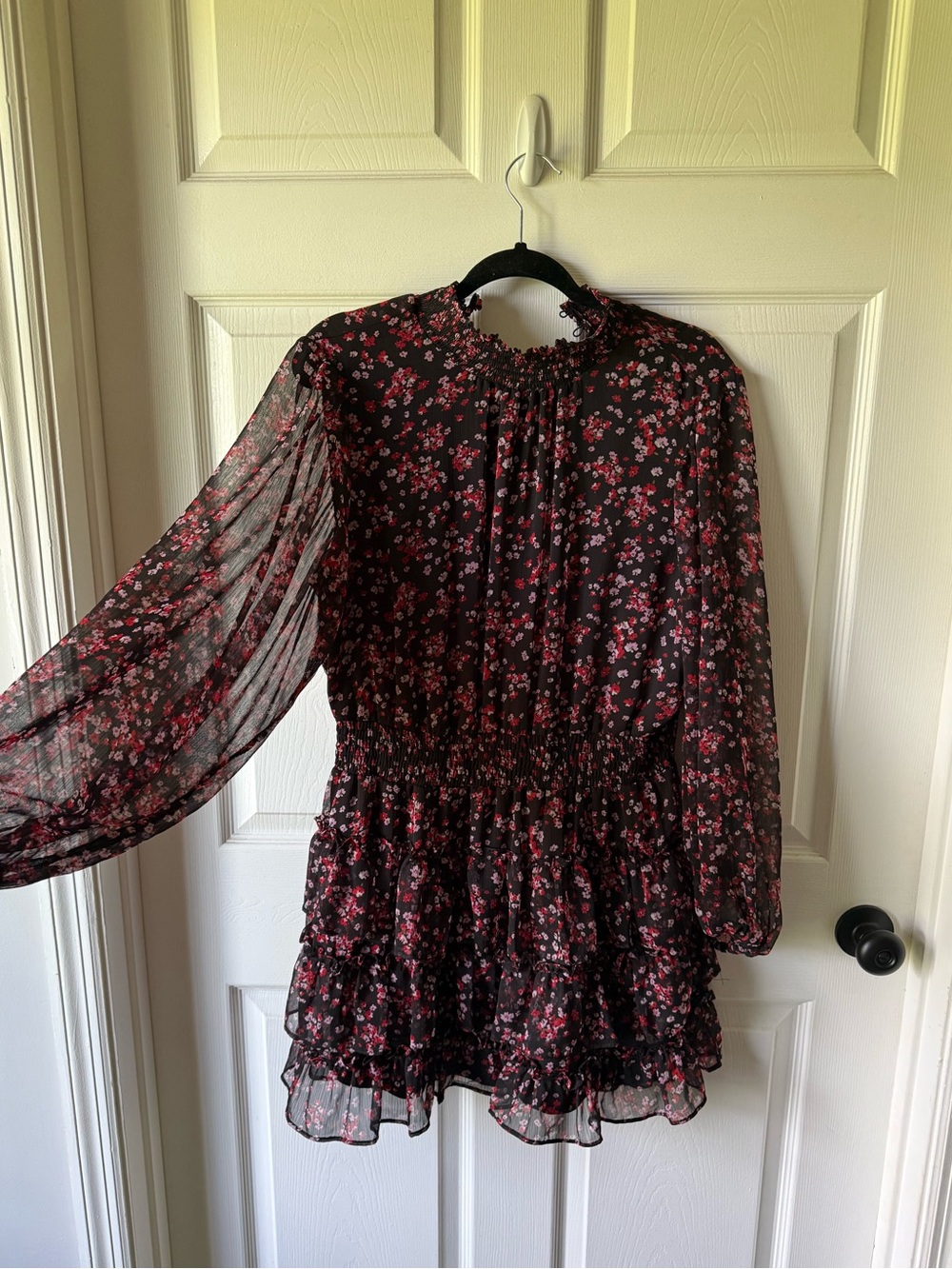 Black Floral Dress